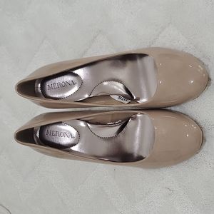 Merona tan heels size 6.5